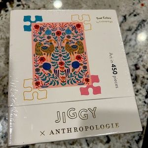 Jiggy x Anthropologie puzzle brand new in box and plastic